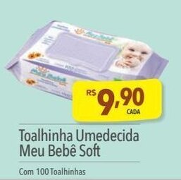 Supermercados Condor Toalhinha Umedecida Meu Bebe Soft oferta