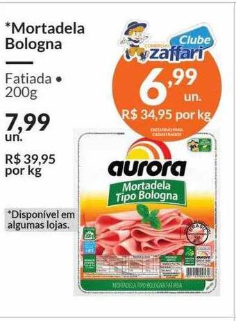 Zaffari Mortadela bologna oferta