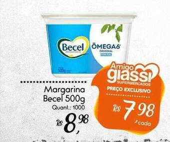 Giassi Supermercados Margarina becel oferta