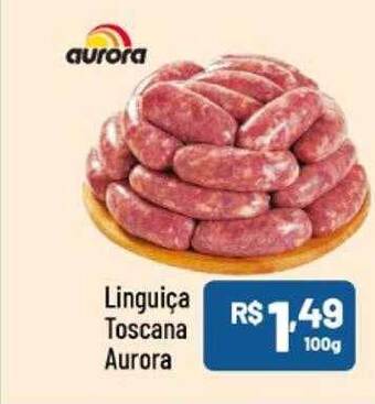 Supermercados Goes Linguiça toscana aurora oferta