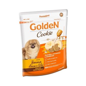 Petz Biscoito golden para cães adultos sabor banana aveia e mel 350g oferta