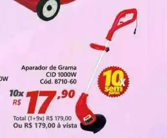 Aparador De Grama Cid 1000w