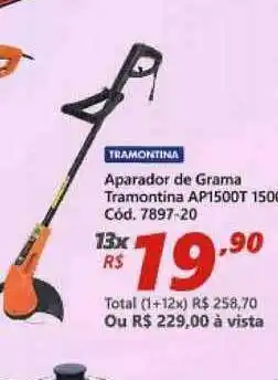 Aparador De Grama Tramontina Ap1500t 1500
