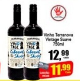 Higa's Supermercado Vinho Terranova Vintage Suave 750ml oferta