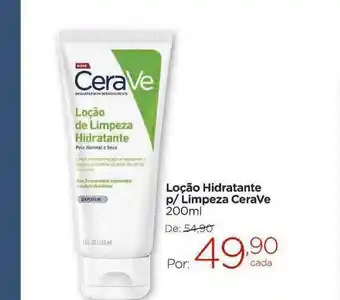 Drogarias Carrefour Loção Hidratante P Limpeza Cerave 200ml oferta