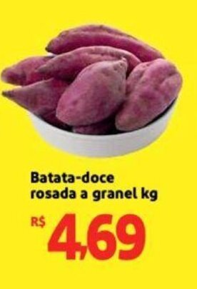 Extra Supermercado Batata doce rosada a granel 1kg oferta