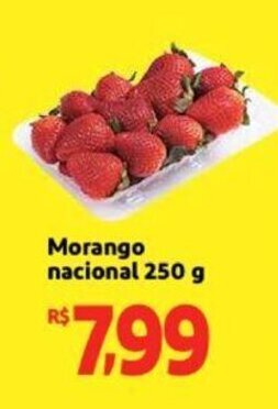Extra Supermercado Morango nacional 250g oferta