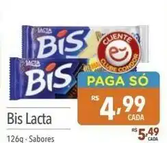 Supermercados Condor Bis Lacta 126g oferta