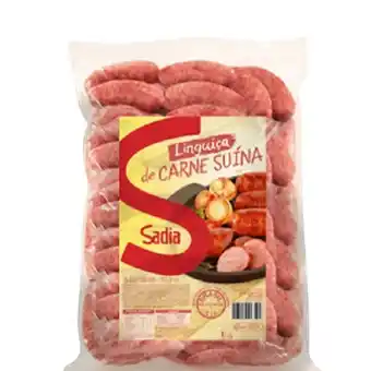 Super Lagoa Linguica suina sadia 500g oferta
