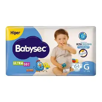 Supermercados Mateus Fralda descartável ultrasec hiper tamanho g oferta