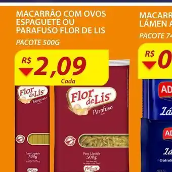 Assaí Atacadista Macarrão com ovos espaguete ou parafuso oferta