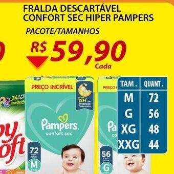 Fralda descartável