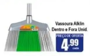 Vassoura Alklin Dentro e Fora unid.