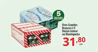 Akki Atacadista Ovos grandes brancos c 5 dúzias gemar ou mantiqueira oferta