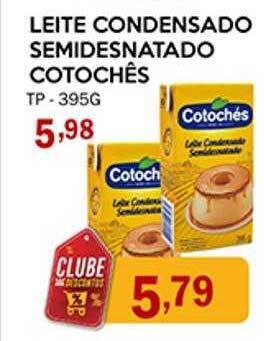 Decisão Atacarejo Leite condensado semidesnatado cotochês oferta