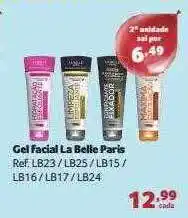 Gel facial la belle paris