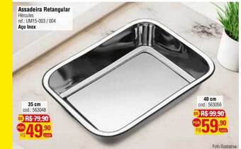 Preçolândia Assadeira retangular hércules oferta