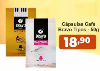 Cápsulas café bravo tipos