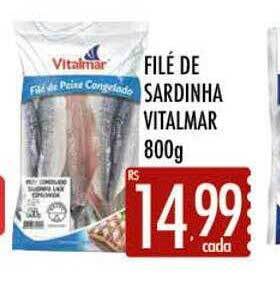 Supermercados Avenida Filé de sardinha vitalmar oferta