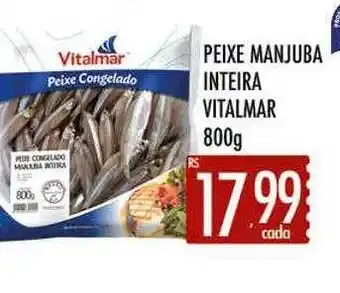 Supermercados Avenida Peixe manjuba inteira vitalmar oferta