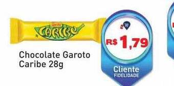 Tonin Superatacado Chocolate garoto caribe oferta