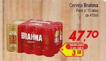 Villefort Atacadista Cerveja brahma oferta