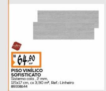 Obramax Piso vinílico sofisticato oferta