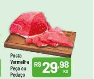 Supermercados Goes Posta vermelha peça ou pedaço oferta