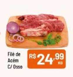 Supermercados Goes Filé de acém c- osso oferta
