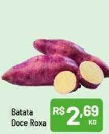 Supermercados Goes Batata doce roxa oferta