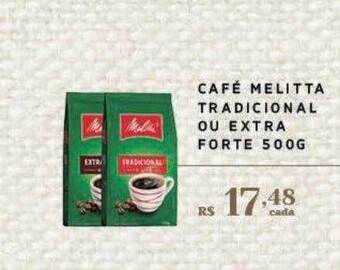 Empório Bahamas Café melitta tradicional ou extra forte oferta