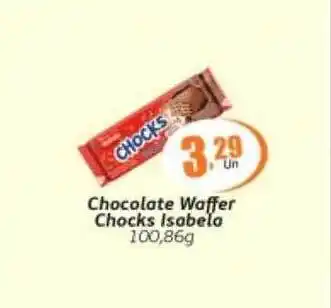 Supermercados Archer Chocolate waffer chocks isabela oferta