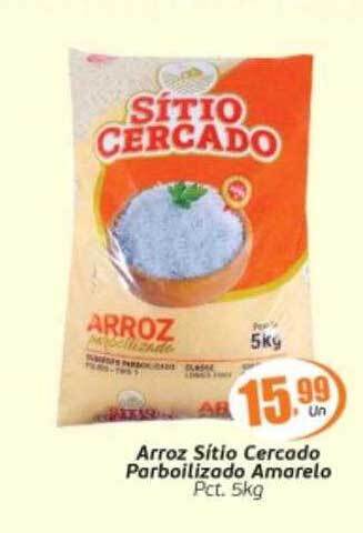 Supermercados Archer Arroz sitio cercado parboilizado amarelo oferta