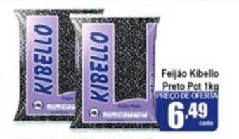 Higa's Supermercado Feijao Kibello Preto pct 1kg oferta