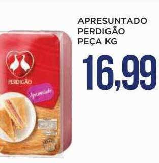 Apoio Mineiro Apresunto perdigão peça kg oferta