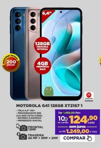 Móveis Simonetti Motorola g41 128gb xt2167 1 oferta