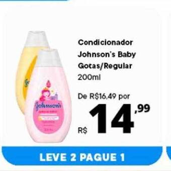 Supermercados Baklizi Condicionador johnson's baby gotas-regular oferta