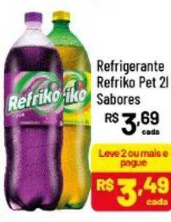 Supermercados Goes Refrigerante refriko pet sabores oferta