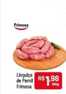 Supermercados Goes Linguiça de pernil frimesa oferta