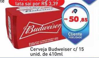 Tonin Superatacado Cerveja budweiser oferta
