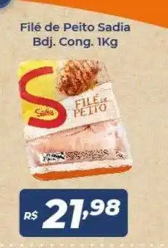 Atakarejo Filé de peito sadia big cong oferta