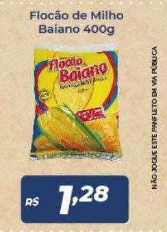 Atakarejo Flocão de milho baiano oferta