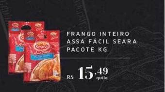 Empório Bahamas Frango inteiro assa fácil seara pacote kg oferta