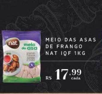 Empório Bahamas Meio das asas de frango nat iqf oferta