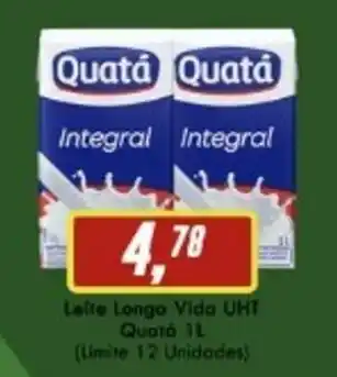 Leite Longa Vida UHT Quata 1L