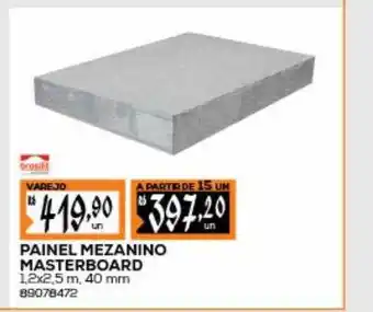 Obramax Painel mezanino masterboard oferta
