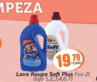 Lava roupa soft plus
