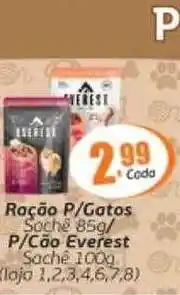 Ração p gatos p cão everest