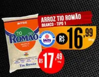 Arroz tio romão branco - tipo 1