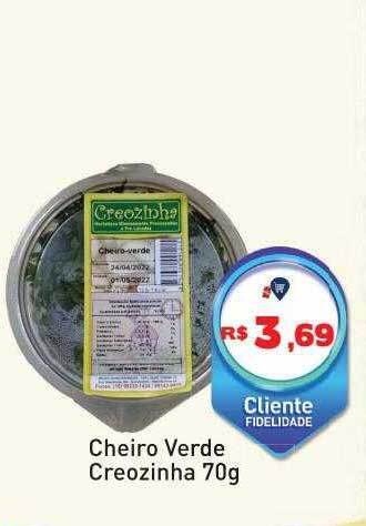 Tonin Superatacado Cheiro verde creozinha oferta